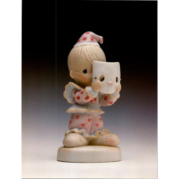 Put On A Happy Face Precious Moments 8.5x11'' PICTURE SK10 - Picture 1 of 2